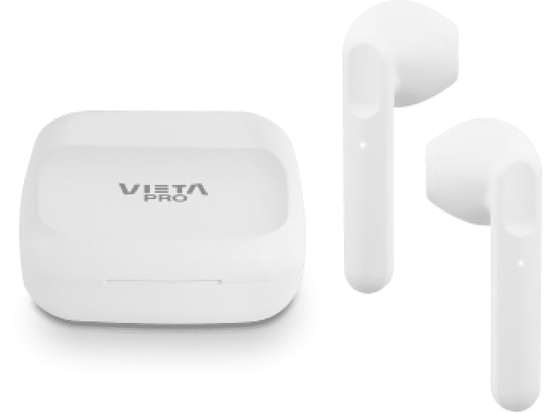 Auriculares True Wireless - Vieta Pro Carlota, Campaña Solidaria, Bluetooth 5.1, IPX4, Blanco