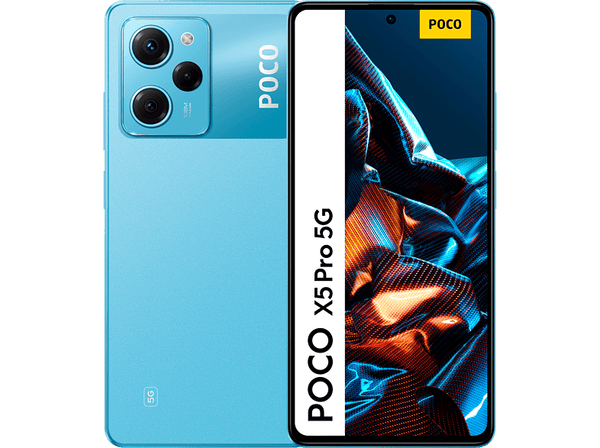 Móvil - Pocophone X5 Pro, Azul, 256 GB, 8 GB RAM, 6.67" FHD+ Flow AMOLED DotDisplay, Snapdragon® 778G, 5000 mAh, Android