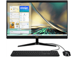 All in one - Acer Aspire C24-1700, 23.8 Full HD, Intel® Core™ i5-1235U, 8GB RAM, 512GB SSD, Iris® Xe Graphics, Sin sistema operativo, Black