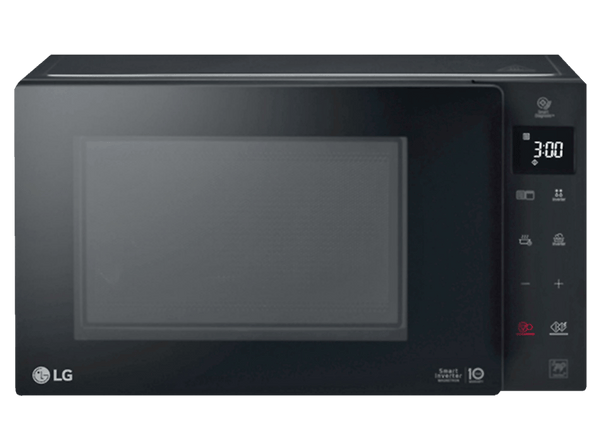Microondas - LG MH6336GIB, 900W, 5 niveles, Descongelación Grill, 23L, Negro