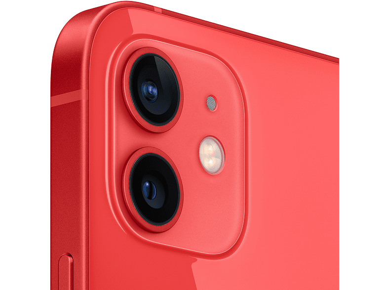 Apple iPhone 12, Rojo, 256 GB, 5G, 6.1 OLED Super Retina XDR, Chip A14 Bionic, iOS, (PRODUCT)RED™