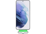 Funda - Samsung EF-GS901TWEGWW Strap, Para Samsung Galaxy S22, Silicona, Trasera, Blanco