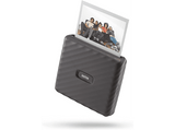 Impresora fotográfica - Fujifilm Instax Link Wide, Bluetooth, Portátil, 86 x 99 mm, 12 segundos, Gris moca