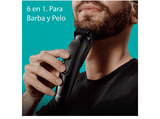 Afeitadora multifunción - Braun Series 3 MGK3410, Recortadora 6 En 1, Para barba y pelo, 50 min autonomía