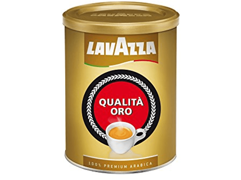 Café molido - Lavazza QUALITÀ ORO, espresso, arabica, 250 g.