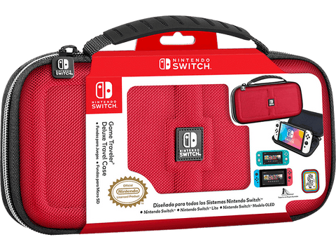 Funda - Ardistel Game Traveler case NNS30R, Para Nintendo Switch, Rojo