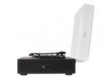 Tocadiscos - Fonestar VINYL-25AMP, Sistema de audio Hi-Fi, USB/MP3, Servo motor CC, Negro
