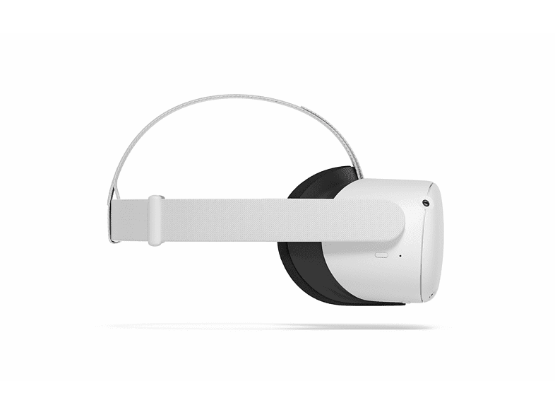 Gafas de realidad virtual - Meta Oculus Quest 2, 128 GB, 6 GB RAM, 3D, Snapdragon™ XR2 + 1 Juego Beat Saber + 1 juego Resident Evil 4, Blanco