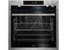 Horno - AEG BSE572360M, 72 l, Multifunción, Vapor, Independiente, Pirolítico, 60 cm, Inox Antihuellas