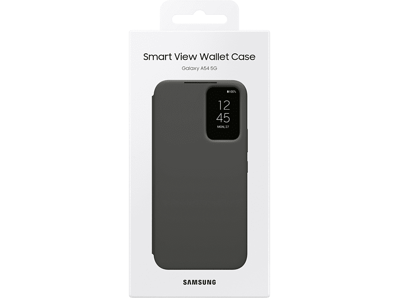 Funda - Samsung, Para Samsung Galaxy A54, 16.3 cm (6.4), Tapa de libro, Negro
