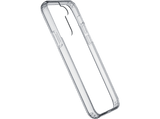 Funda - Cellular Line CLEARDUOGALS22T, Para Samsung Galaxy S22, Trasera, TPU, Goma, Transparente