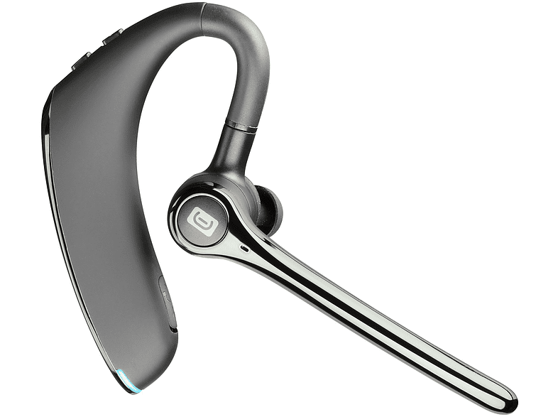 Manos libres - Cellular Line Fluent, Bluetooth, Hasta 25 h, Micro-USB, Plata