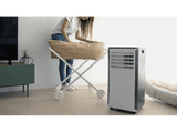 Aire acondicionado portátil - Cecotec ForceClima 9500 Soundless Heating Connected, 2268 fg/h, Bomba de calor, 5 modos, 3 veloc, Mando, Wi-Fi, Blanco