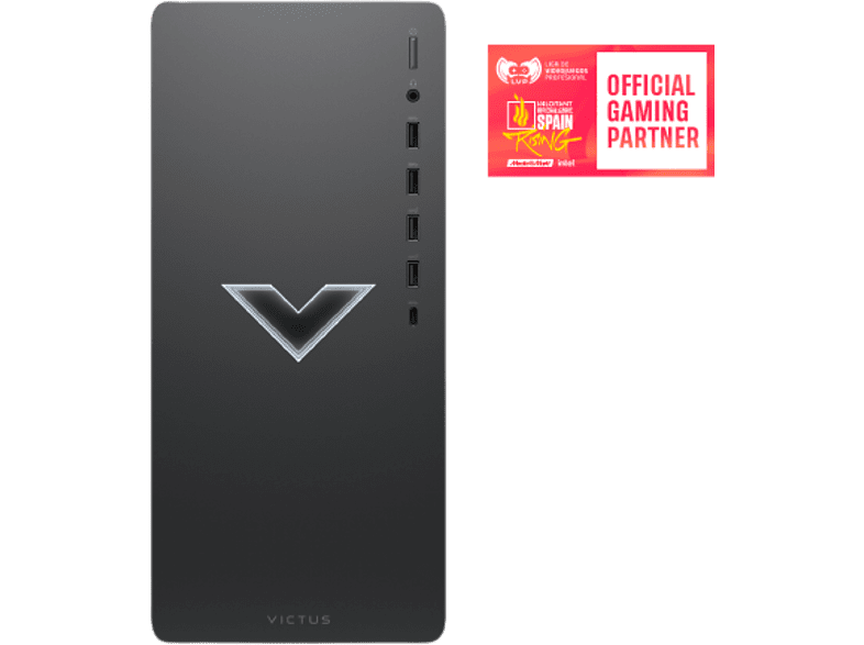 PC gaming - HP Victus 5L TG02-0087ns, Intel® Core™ i5-12400F, 16GB RAM, 512GB SSD, RTX™ 3060, W11 H, Plata