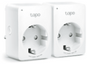 Enchufe inteligente - Tp-link Tapo P100, Controlador por voz del hogar con Alexa, WiFi, Blanco