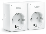 Enchufe inteligente - Tp-link Tapo P100, Controlador por voz del hogar con Alexa, WiFi, Blanco