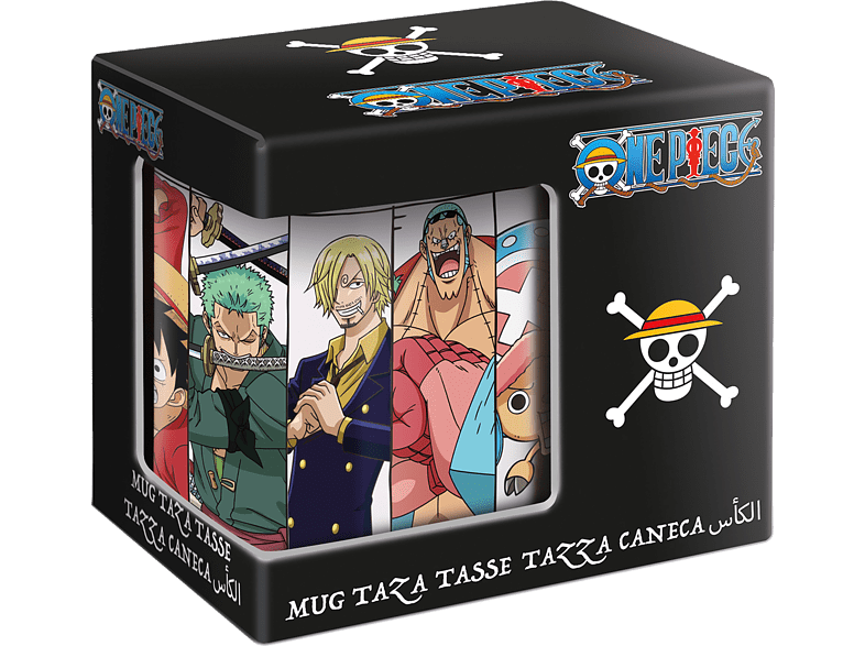 Taza - Sherwood One Piece Crew Battle, 325 ml Capacidad, Con Asa, Cerámica, Multicolor
