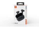 Auriculares inalámbricos - JBL Wave 200 TWS, True Wireless, De botón, Bluetooth 5.0, Hasta 20 h, IPX2, Negro