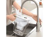 Jarra filtrante - Brita Marella, 2 filtros MAXTRA+, Termo 500ml, 2.4 L, Blanco