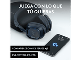 Auriculares gaming - Astro A30, Bluetooth, 27hs de batería, Micrófono desmontable, Compatible con Xbox/NSW/PC y Android, Azul