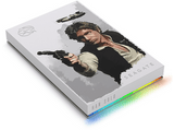 Disco duro externo - Seagate Firecuda Star Wars Han Solo, 2 TB, USB, Gris
