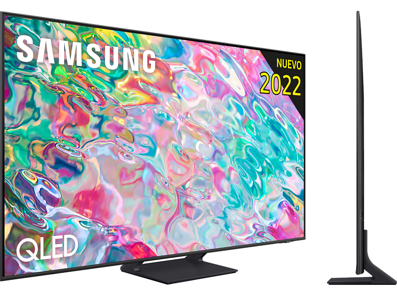 TV QLED 65 - Samsung QE65Q70BATXXC, QLED 4K, Procesador QLED 4K, Smart TV, Negro