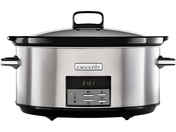 Olla - Crock-Pot CSC063X, De cocción lenta, 320 W, 7.5 l, Inox