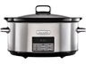 Olla - Crock-Pot CSC063X, De cocción lenta, 320 W, 7.5 l, Inox