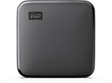 Disco duro externo 1 TB - WD Elements SE SSD, Portátil, Lectura 400 MB/s, USB 3.0, Para Windows y Mac, Negro