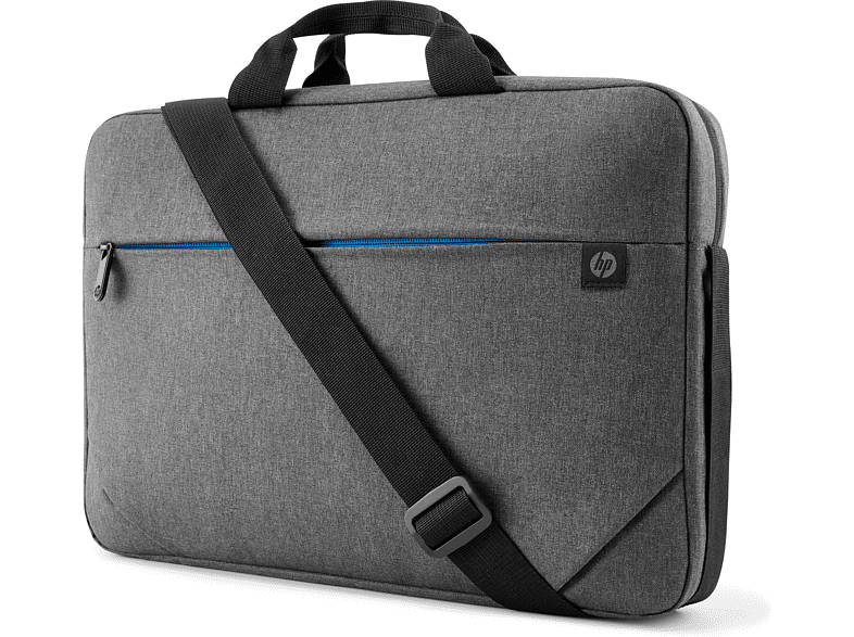 Funda portátil - HP Prelude 15.6,  1E7D7AA, Poliéster, Gris