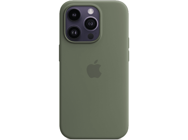 APPLE funda de silicona con MagSafe para el iPhone 14 Pro, Verde oliva