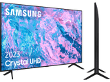 TV LED 75 - Samsung TU75CU7175UXXC, UHD 4K, Smart TV, PurColor, Object Tracking Sound Lite, Adaptive Sound, Motion Xcelerator, Negro