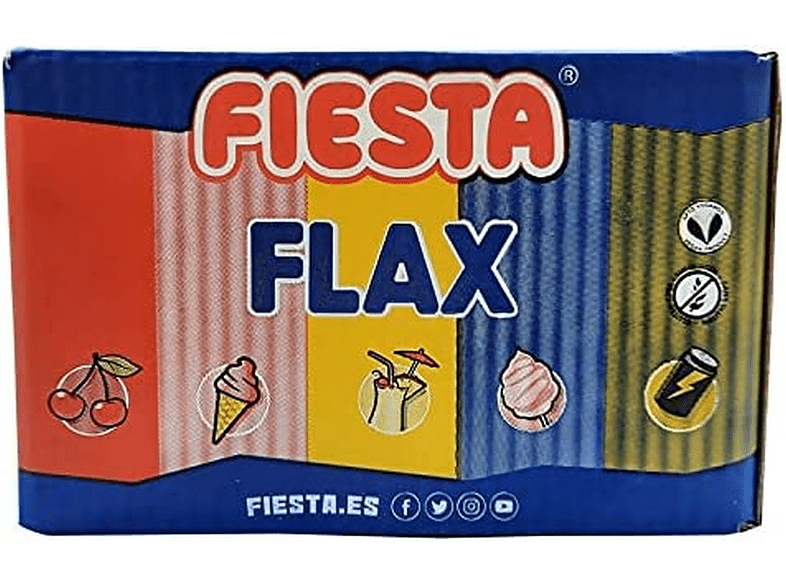 Helado Flax - Fiesta Colombina, 100 unidades, 70 ml, Sabores surtidos