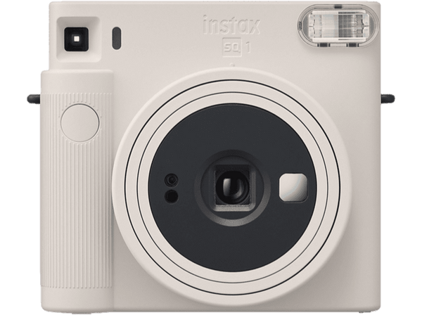 Cámara instantánea - Fujifilm Instax SQ1, Con película, Visor Galileo inverso, Obturador electrónico, Blanco