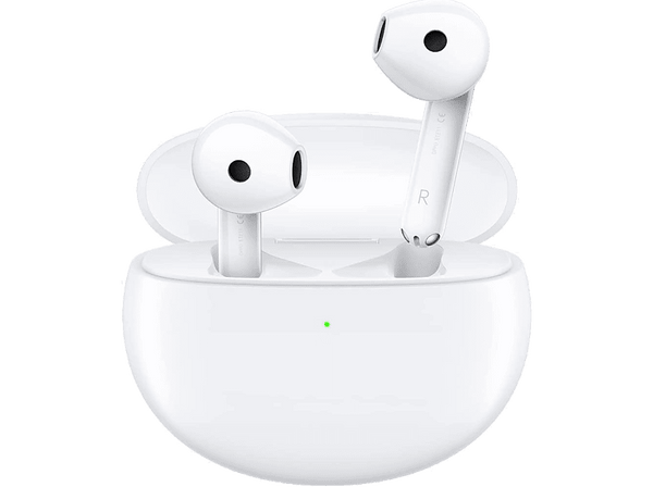 Auriculares True Wireless - Oppo Enco Air2, Intraurales, Bluetooth 5.2, Resistentes agua, Blanco