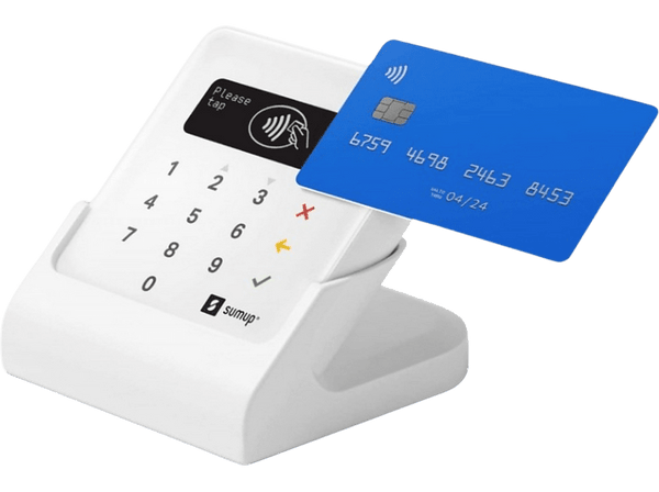 Datáfono - SumUp Air + Estación de carga, Bluetooth, Sin contacto