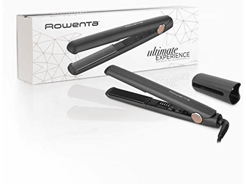 Plancha del pelo - Rowenta Ultimate Experience SF8210, Alisa, riza y ondula 5 ajustes, 200ºC