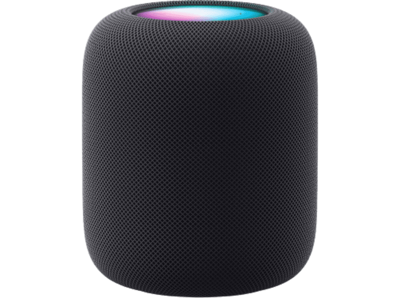 APPLE HomePod (2.ª generación), Altavoz inteligente, Siri, 360º, Bluetooth® 5.0, WiFi, HomeKit, Medianoche