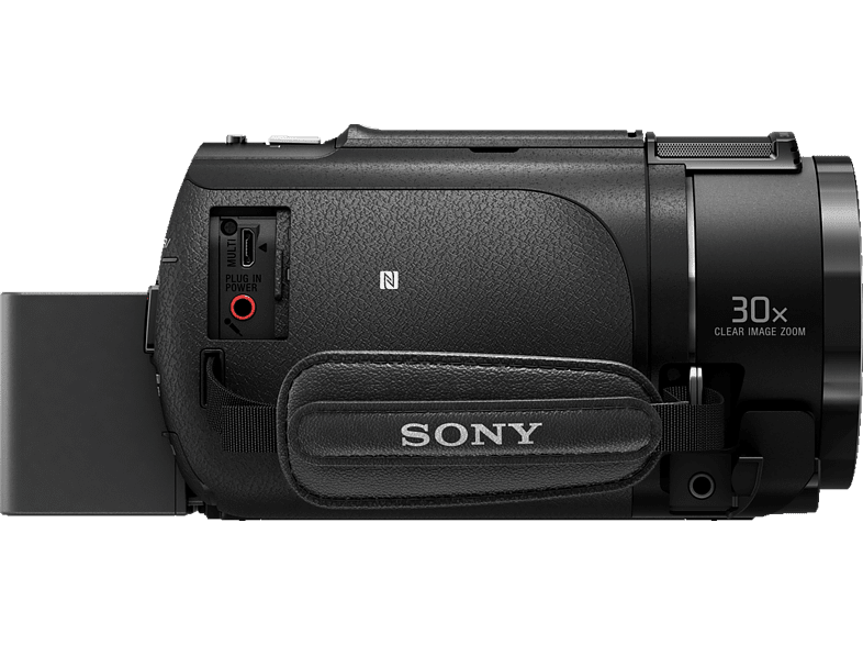 Videocámara - Sony FDRAX43A, 4K, Zoom óptico 20x (Digital 40x), Gran angular, Enfoque automático rápido, Negro