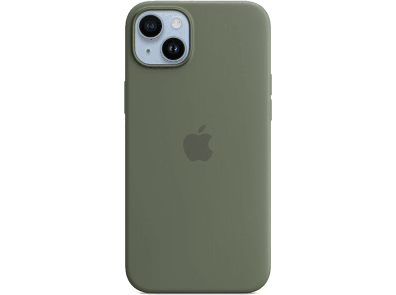 APPLE funda de silicona con MagSafe para el iPhone 14 Plus, Verde oliva