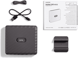 Impresora fotográfica - Fujifilm Instax Link Wide, Bluetooth, Portátil, 86 x 99 mm, 12 segundos, Gris moca