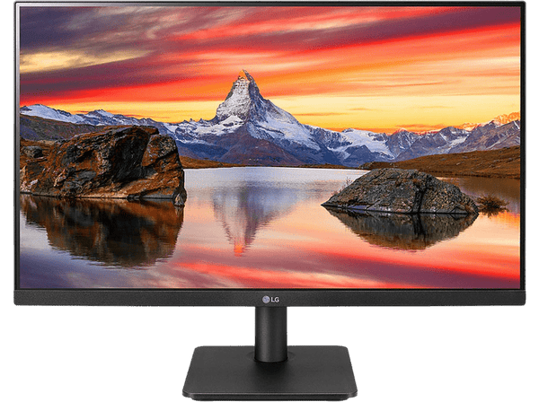 Monitor - LG 24MP400-B (versión 2023), 23.8" FHD, IPS, 5 ms, 60 Hz, Anti-reflejos, AMD FreeSync™, SuperResolution+, Negro