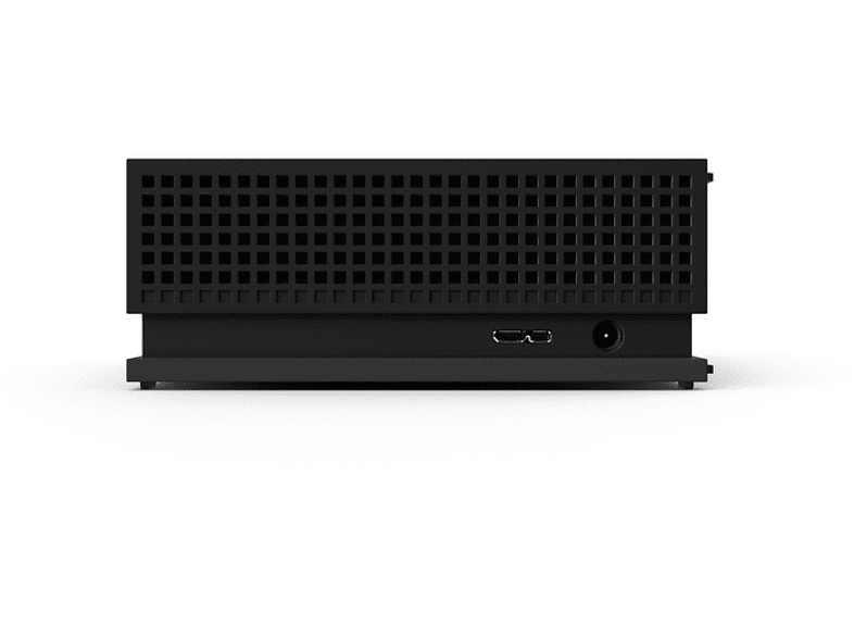 Disco duro externo 16 TB - Seagate Firecuda Gaming Hub STKK16000400, HDD, USB 3.0 Gen 1, LED RGB, Negro