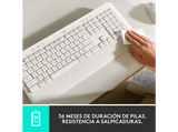 Teclado - Logitech Signature K650, Bluetooth, USB, Ergonómico, Teclado numérico, PC/Mac, Negro