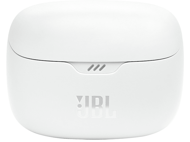 Auriculares True Wireless - JBL Tune Beam, 48h Autonomía, Graves puros, Cancelación ruido, Blanco