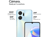 Móvil - Honor X7a, Ocean Blue, 128 GB, 4 GB RAM, 6.74  HD+, Mediatek Helio G37, 5330 mAh, Magic UI 6.1 basado en Android 12