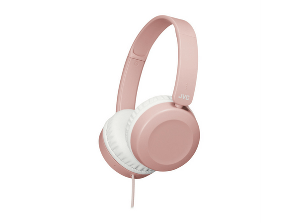 Auriculares - JVC HA S31M, 1.2 m, 4 botones, Rosa