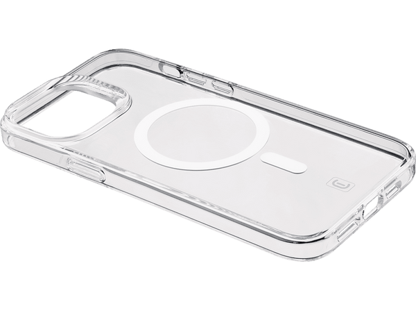 Funda - Cellular Line GLOSSMAGIPH14T, Para Apple iPhone 14, Trasera, TPU, Transparente
