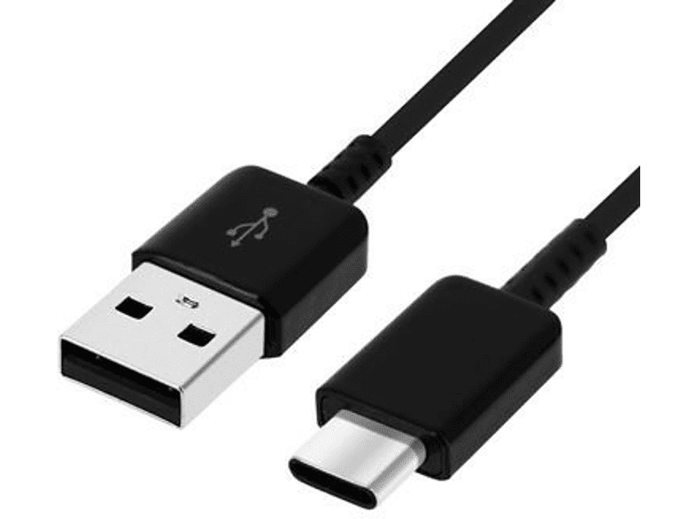Cargador - Samsung EP-TA20, Cable USB-C 1,67A, Carga rápida, Negro