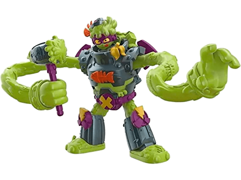 Figura - Sherwood SuperThings Superbot Power Arms Trasher, Multicolor